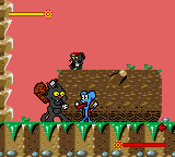 Itchy & Scratchy Game, The (Europe) In game screenshot